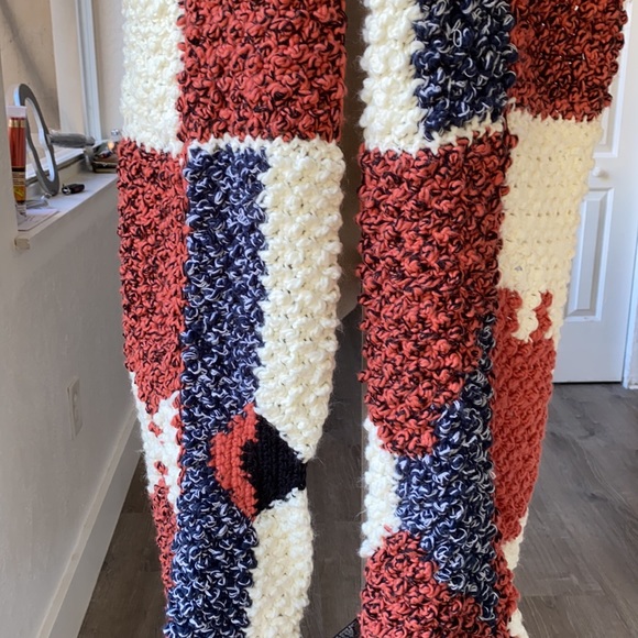 Chunky very long scarf Zara - Picture 4 of 8